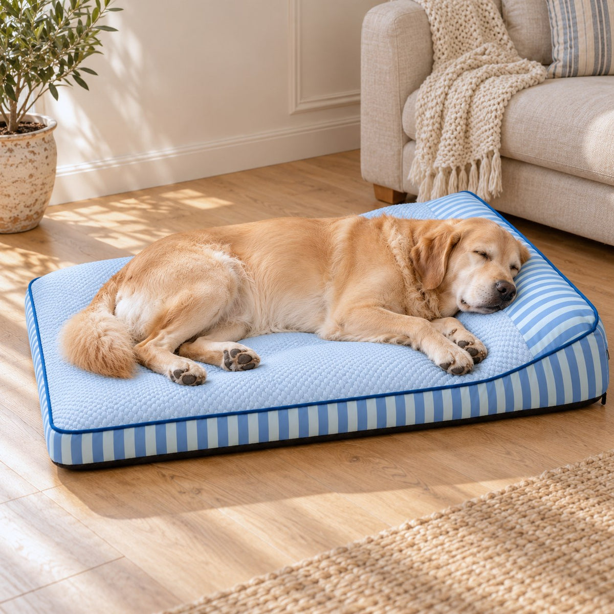 Golden sur le Lit Quiétou taille XL